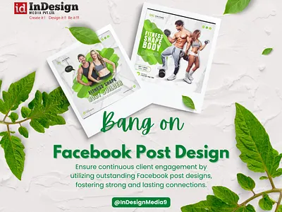 Bang On design facebook graphic design ui