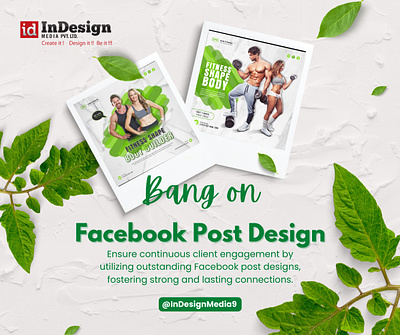 Bang On design facebook graphic design ui