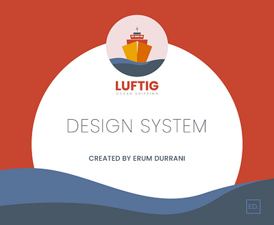 Luftig Design System brandbook branding design system graphic design guidelines interaction design responsive design website design