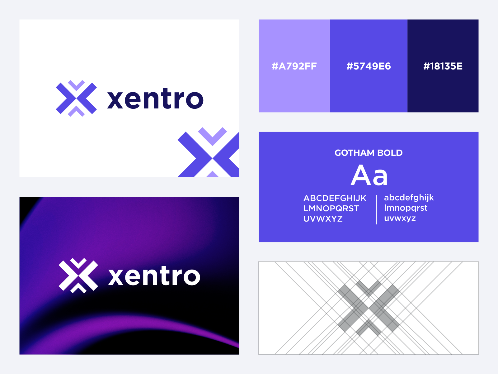 Letter X Logo for Xentro by Logo Timeless on Dribbble
