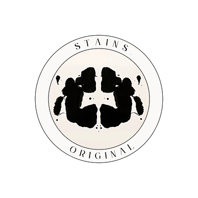 STAINS logo art branding fine graphic design logo ui