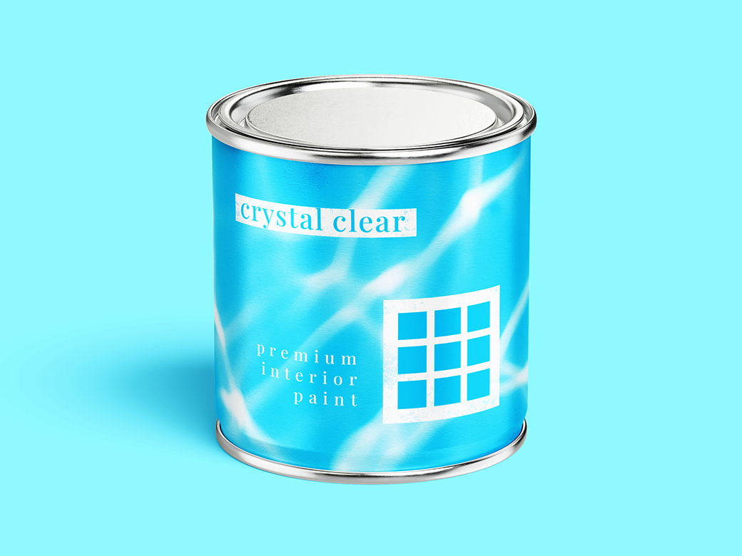 Paint Can Label Design by Sofija N on Dribbble