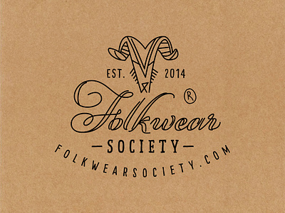Folkwear Society anthropology branding craft culture hand drawn heritage lettering logo tradition typography ui web design