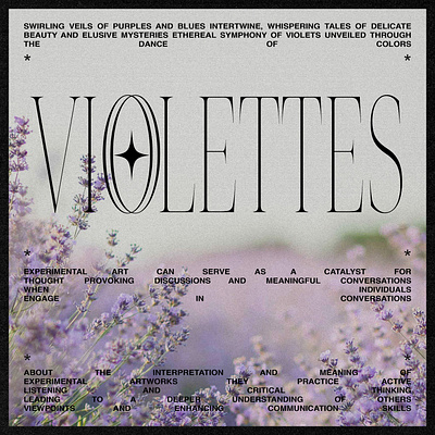 COVER ART TEMPLATE 004 | VIOLETTES - DESIGNED BY @a.ziamo album cover branding design graphic design illustration logo photoshop typography ui vector