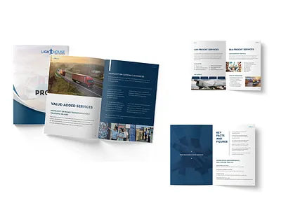 LIGHTHOUSE profile branding brochure catalogue design graphic design illustration indesign magazine profile vietnam visual graphic
