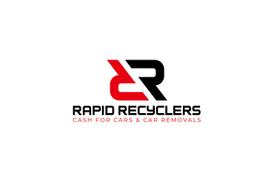 Rapid Recyclers logo branding design graphic design logo logo branding logo design minimal logo