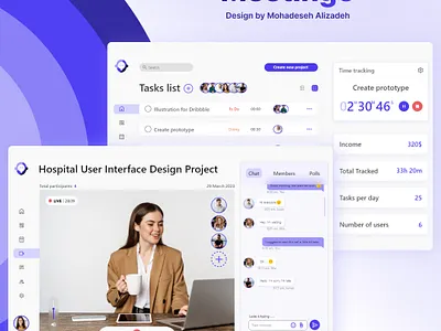 Meetingo Web Design :) design ui uiux web design