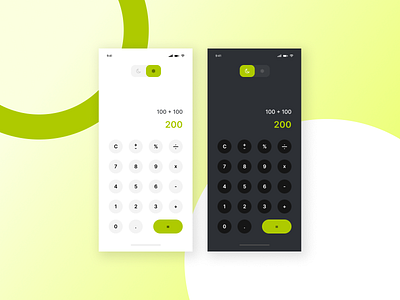 Calculator Concept 004 app app design branding calculator clean dailyui dailyui004 design graphic design ui ux