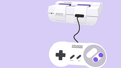 C4D Super Nintendo c4d