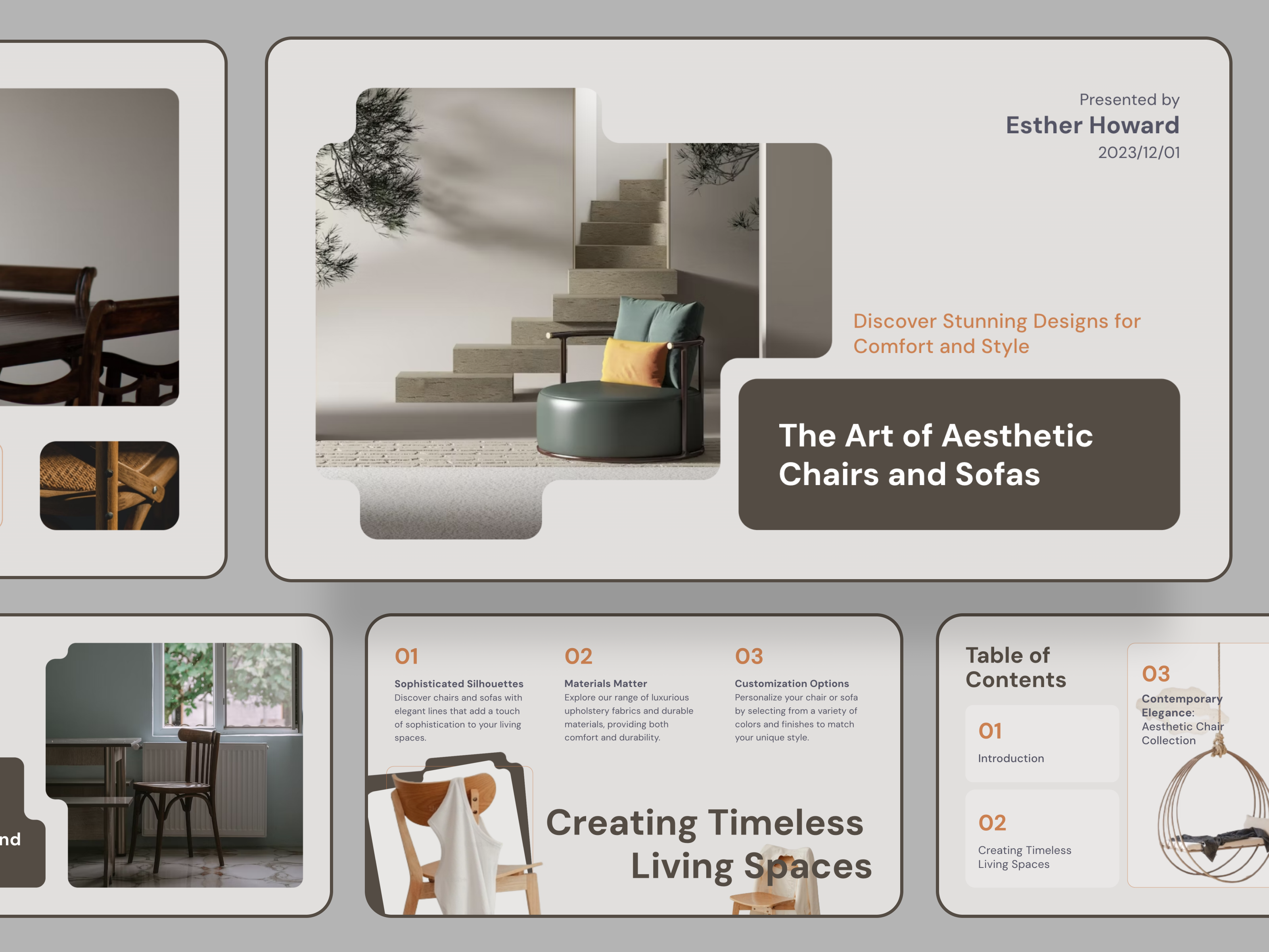 Example of Presentation Template