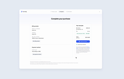 Formsly - Payment success page clean design flat illustration logo minimal responsive ui ux web