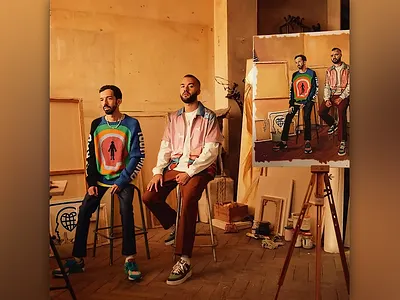 🎵 Bigflo & Oli 3d album artists bigflooli brothers cover effects music paint painting rappers singer video editing