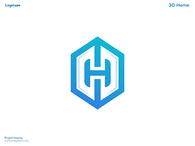 3D Home a b c d e f g h block blockchain brand design business crypto custom logo h icon home identity letter letter h letter logo lettermark logo marca nft