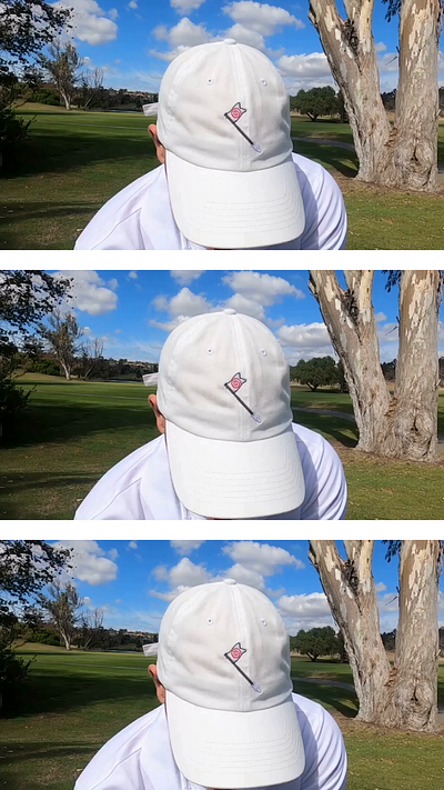 HAT PROMO VIDEO branding custom design golf logo motion graphics promo promotion