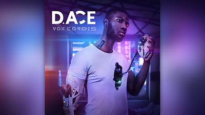 🎵 D.ACE 3d album animation artist cover cyborg dace electricity lights motion design music rap rapper robot song vfx video editing visual effects