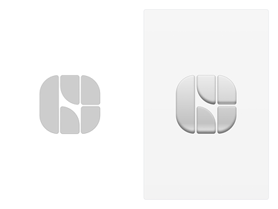 Revised logo for Cole Derochie (me) ✨ bento brand branding brands design identity logo logo mark logos monogram personal brand skeumorphic vector