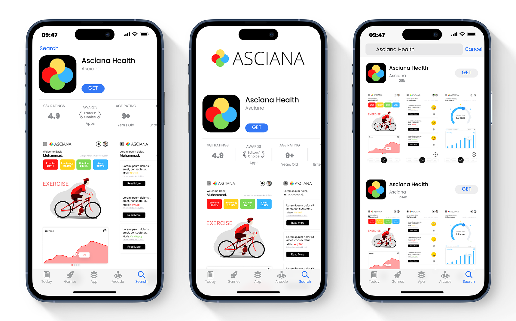 App Store Mockup 3d app store apple store design figma graphic design illustration logo minimal mobile modern new new ui trend trending ui ui design ux vector