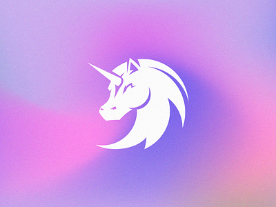 Unicorn branding fantasy horn horse logo magic minimalist minmalism sportlogo token unicorn