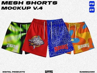 Basketball Shorts Mockup designs, themes, templates and downloadable ...