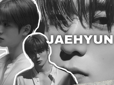 A poster of Jaehyun from NCT made by me (@wwonyy._) 3d design graphic design