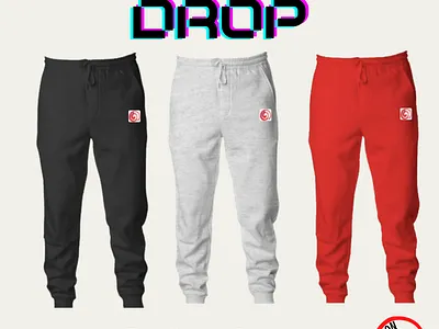 Social Media Small Business Graphics branding custom customizable design fashion graphic design joggers logo smallbusiness supportsmallbusiness