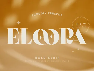 Eloora Bold Serif branding