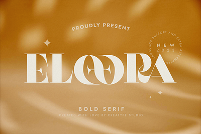 Eloora Bold Serif branding