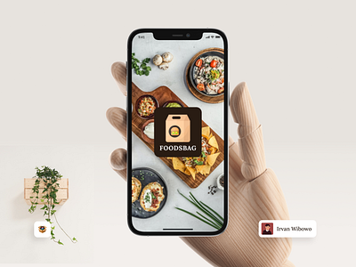Foodsbag app app design food foodsbag pickup ui ui design uikit