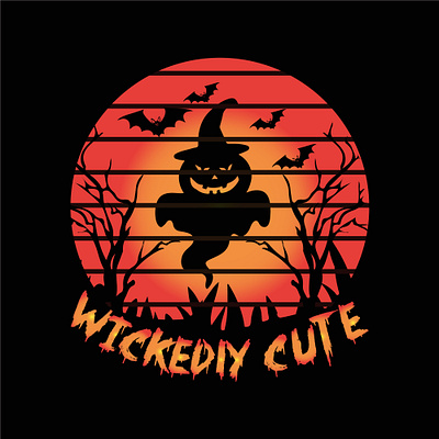 Wickedly cute 5 halloween tshirt 2023