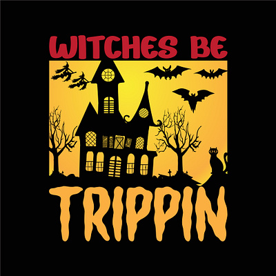 Witches be trippin 7 halloween tshirt 2023