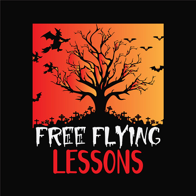 Free flying lessons 7 halloween tshirt 2023
