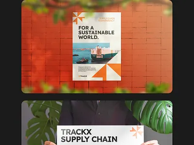 Track X - Poster animation motion graphics poster