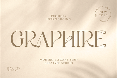 Graphire Modern Elegant Serif woman