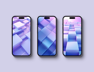 Cubic Wallpaper for Mobile 4K ai apple design desktop future futurictic iphone logo mobile wallpaper yi