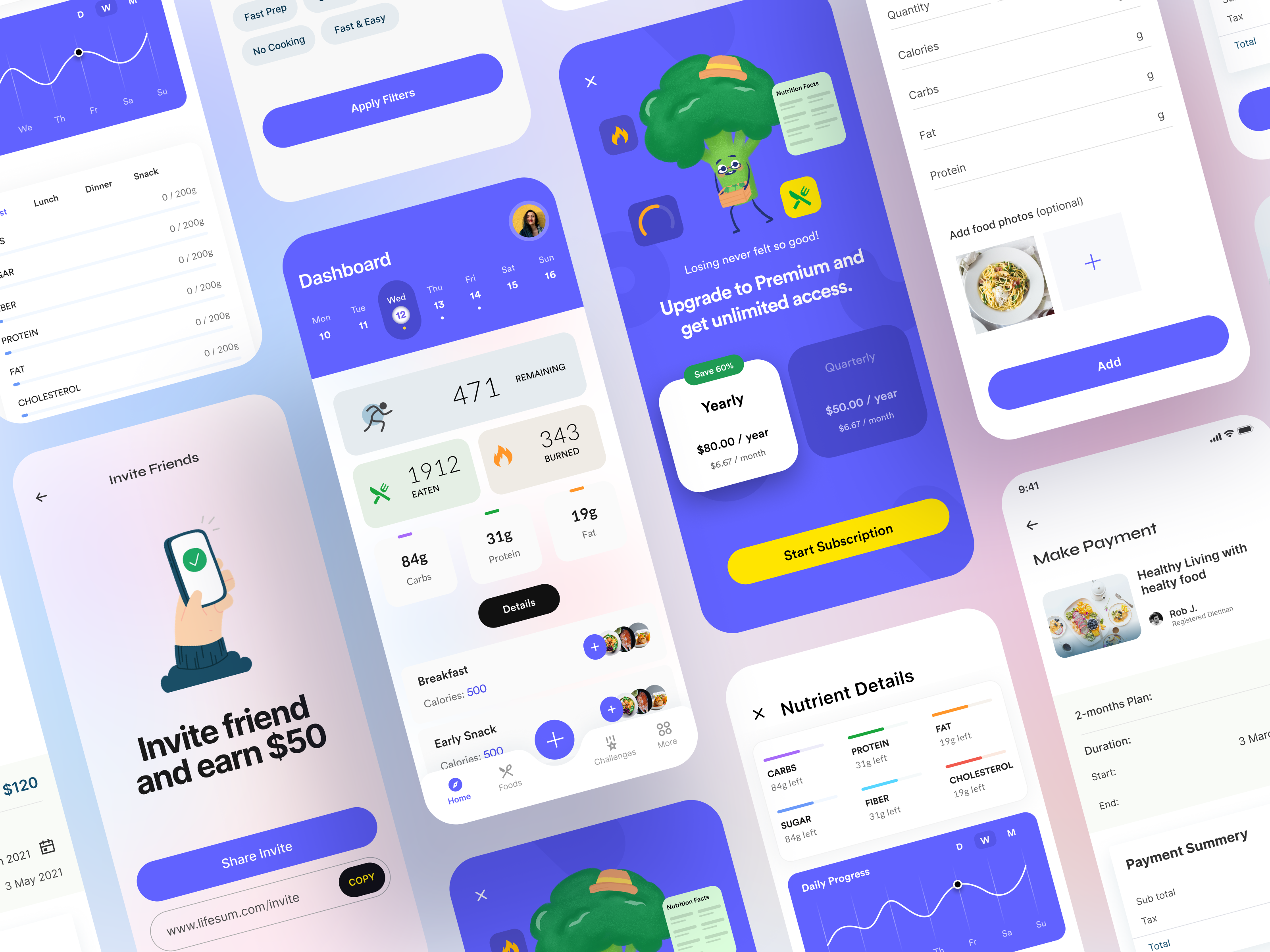 Example of Mobile Application UI/UX Design