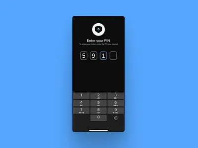 Daily UI - 021 dailyui enter pin pin pin ui security code security code ui
