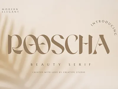 Rooscha Beauty Serif luxury