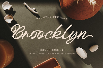 Broocklyn Brush Script luxury
