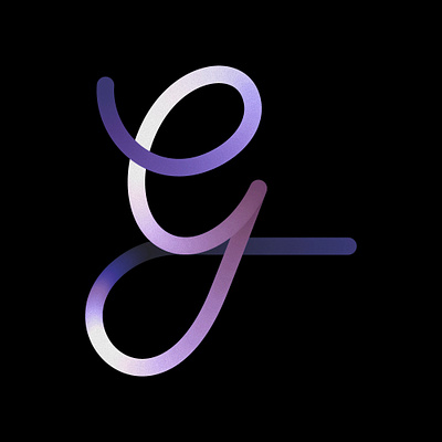 G branding design g graphic design illustration illustrator lettering logo logodesign monoline typography vector
