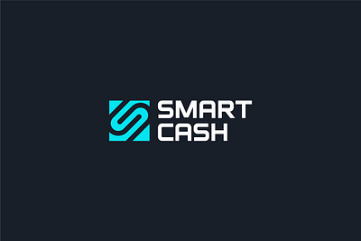 Smart Cash logo abstract branding design graphic design illustrator letter mark logo logo branding logo design minimal logo
