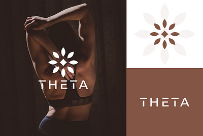 Theta logo branding design graphic design logo logo branding logo design minimal logo