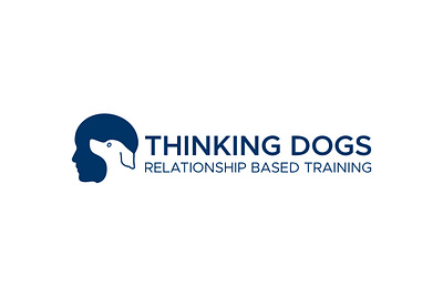 Thinking Dogs logo branding dog logo dog traning graphic design logo logo branding logo design minimal logo