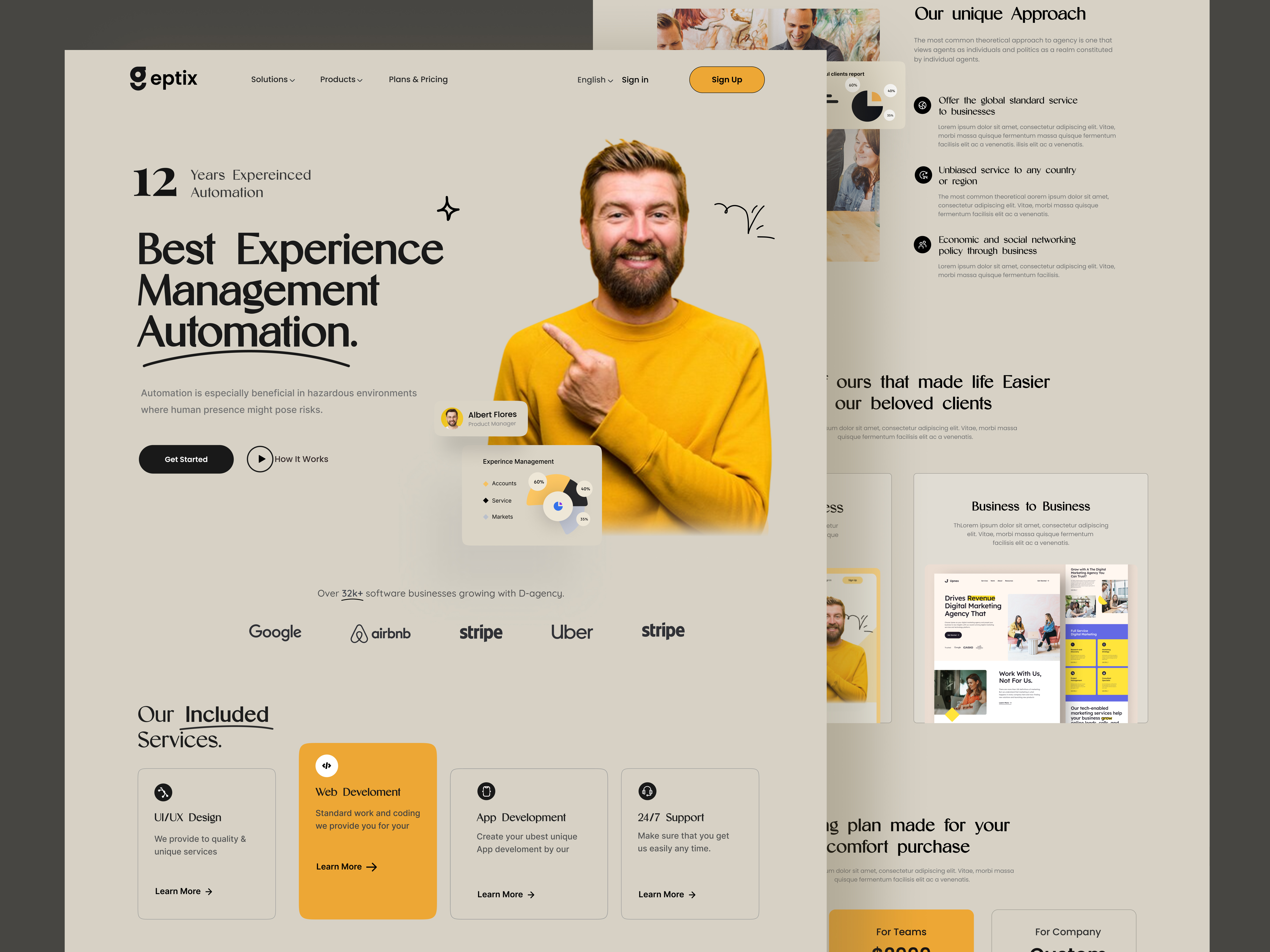 Example of High Converting Landing Page Design