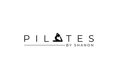 PILATES logo branding graphic design illustrator logo logo design minimal minimal logo minimalist unique