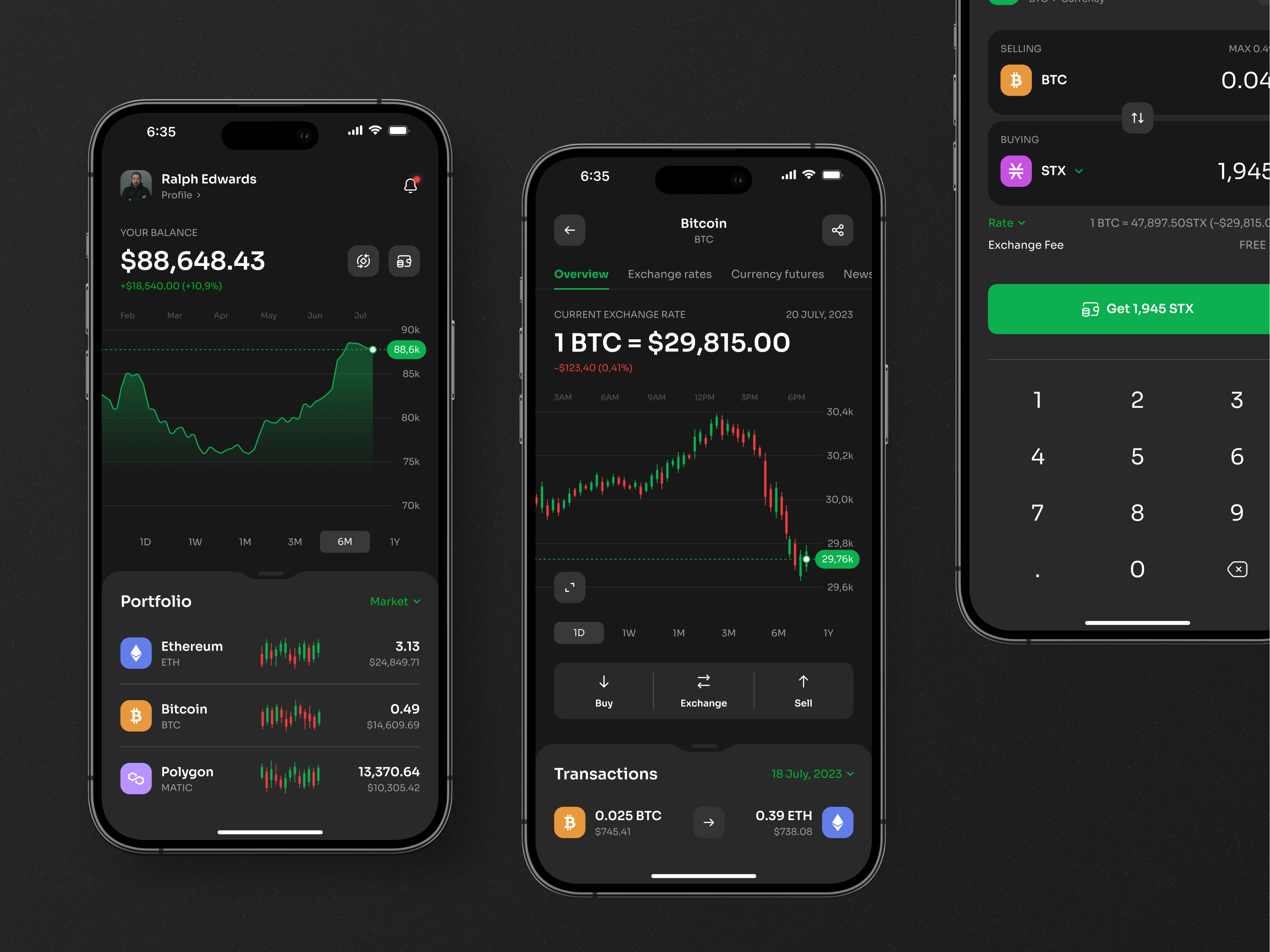 Crypto Wallet & Portfolio Tracking Mobile App UI/UX Design by Shakuro on  Dribbble
