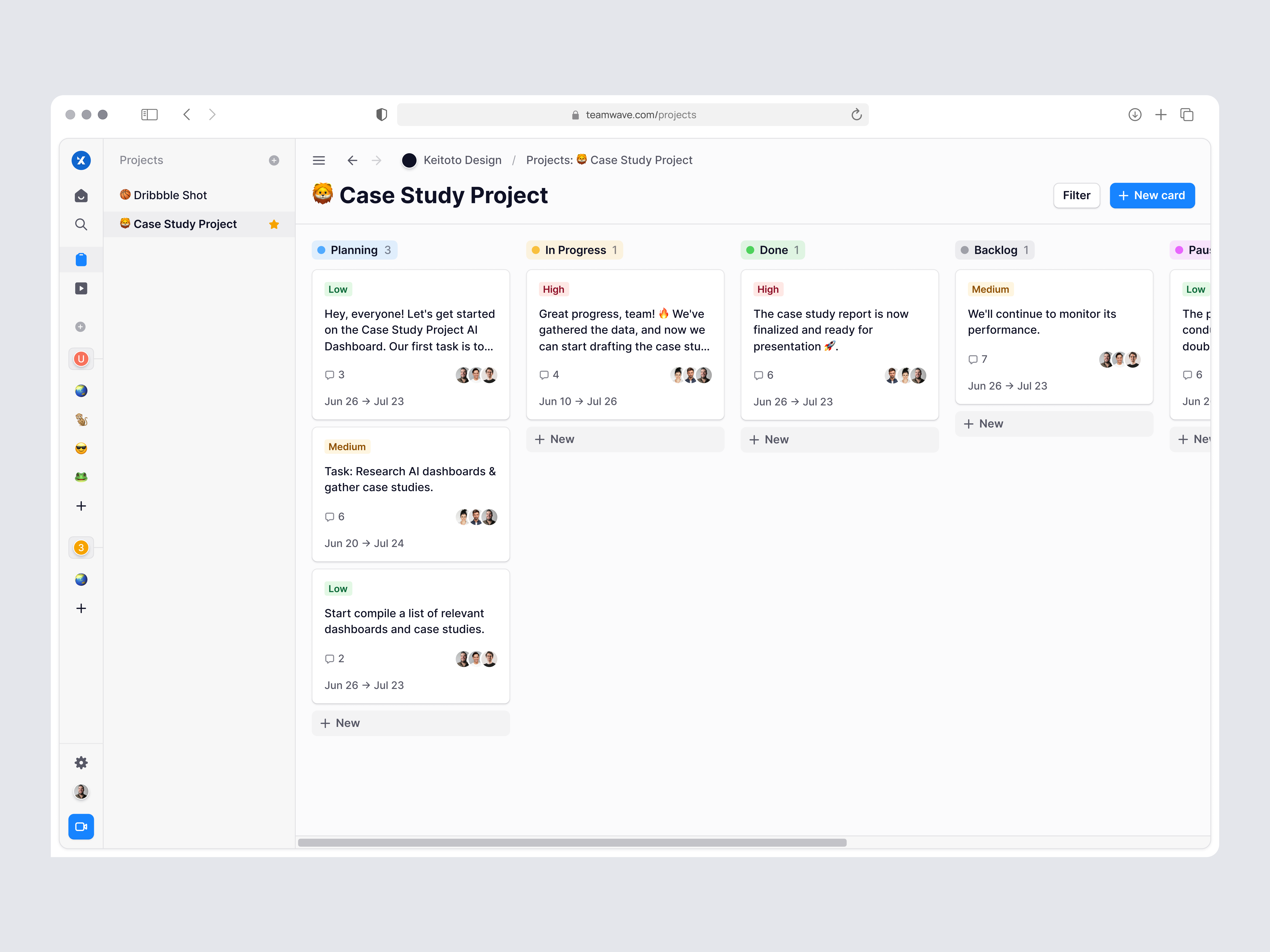 TeamWave - Saas Project Management Webapp [Project page] by Keitoto on ...