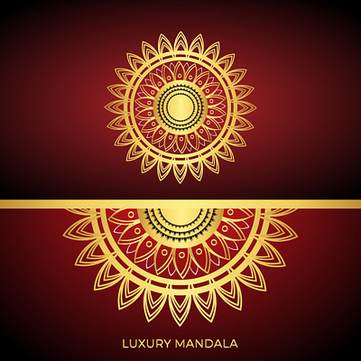 Luxury Mandala branding design floral graphic design illustration modern vector