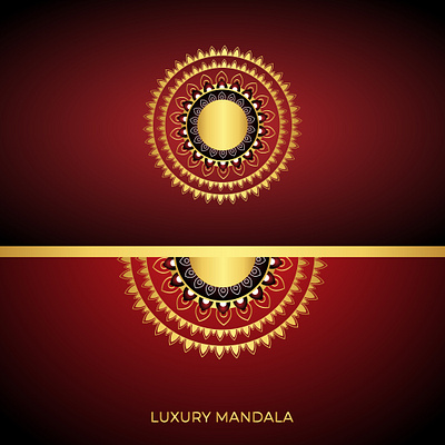 Luxury Mandala branding design floral graphic design illustration modern vector