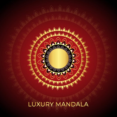 Luxury Mandala branding design floral graphic design illustration modern vector