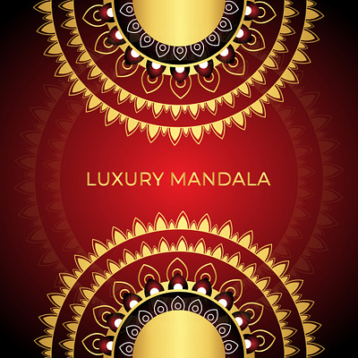 Luxury Mandala branding design floral graphic design illustration modern vector